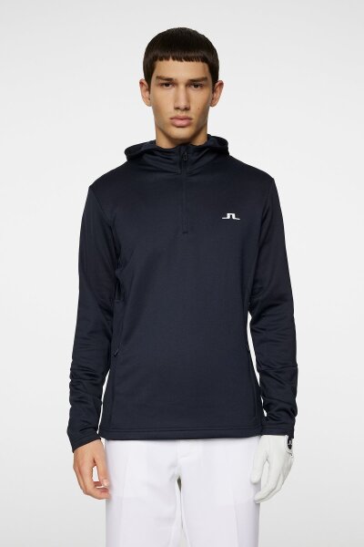 J. Lindeberg Aerial Quarter Hood navy