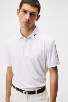 J. Lindeberg Tour Tech Reg Fit Golf Polo White