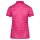 J. Lindeberg Tour Tech Print Polo Azalea outline bridge swir