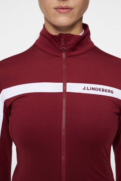 J. Lindeberg Janice Mid Layer Rose Red