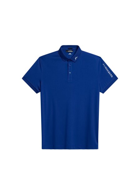 J. Lindeberg Taiden Slim Fit Polo Sodalite Blau
