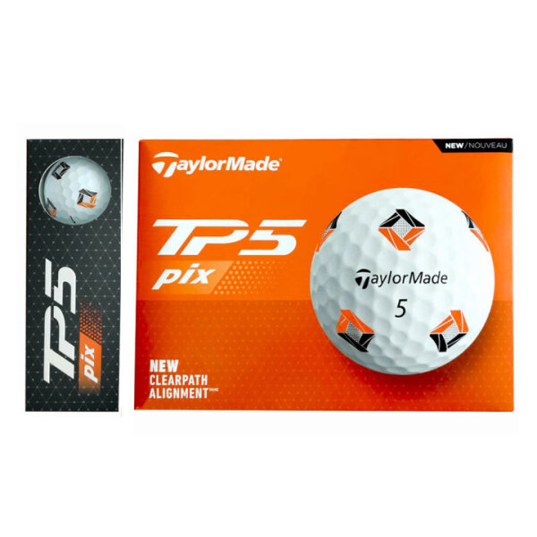 TaylorMade TP5 Pix 3.0 white