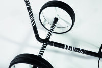 JuCad CARBON ZEBRA - 3rädrig, Sonderedition