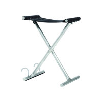 JuCad GOLFERSITZ AUS CARBON - silber