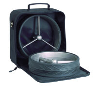 JuCad RÄDERTASCHE - 34 x 34 cm, schwarz