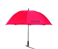 JuCad GOLFSCHIRM mit Stift, rot