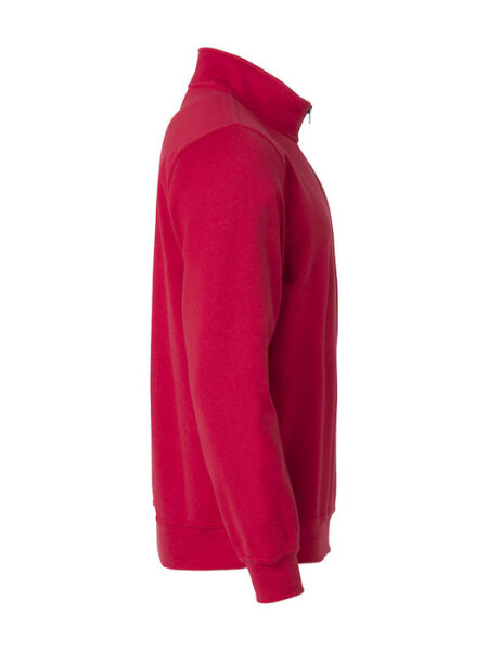 Clique Basic Half Zip Junior red