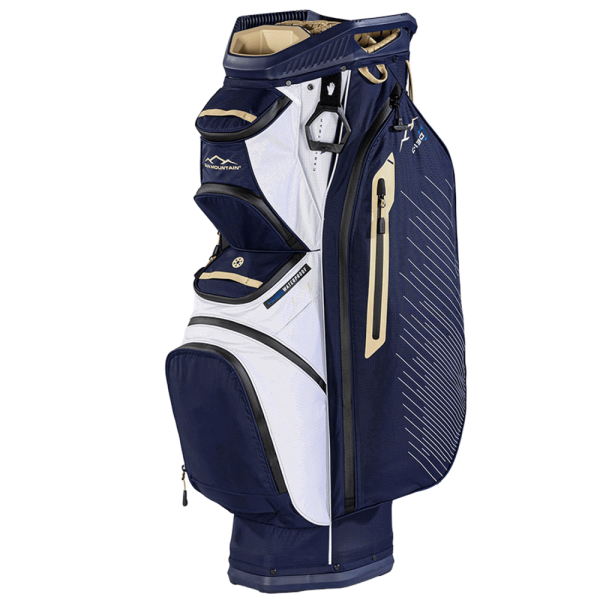 Sun Mountain H2NO C130 Cartbag Navy/Gold