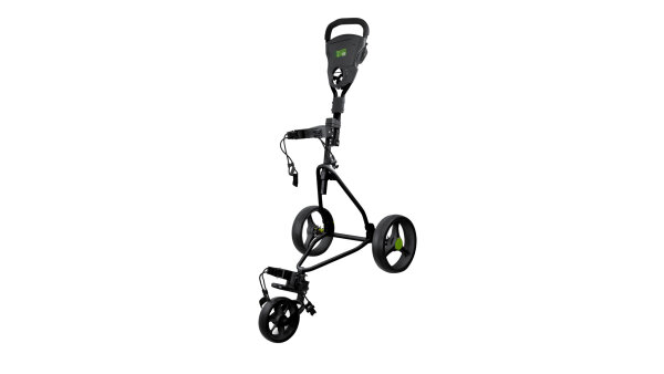 Flag 18 Junior Trolley 3-Rad faltbar schwarz