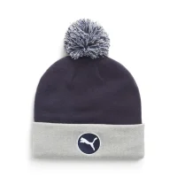 Puma WRMLBL Removable Pom Beanie Navy Blazer-Ash G