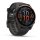 Garmin Fenix 8 – 43 mm, AMOLED, Sapphire, Schwarz/Titan Carbongrau DLC mit QuickFit®-Silikon-Armband 20 mm