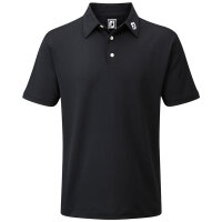 FootJoy Mns Stretch Pique Solid Black