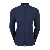 FootJoy Wms Full-Zip Rib Midlayer Navy