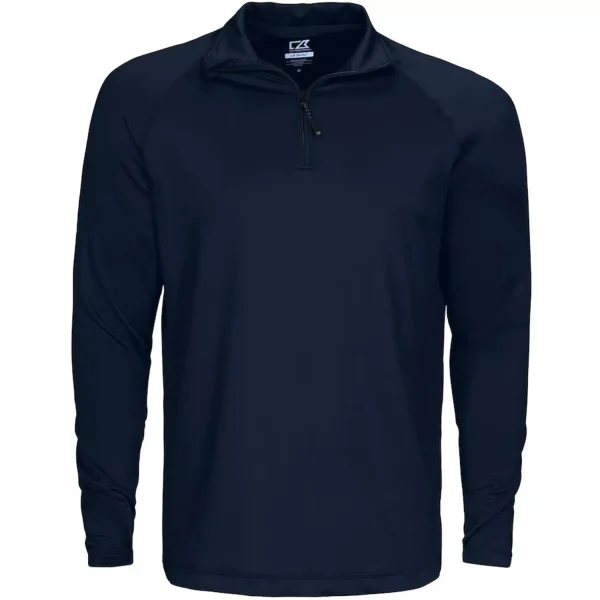 Cutter & Buck COOS BAY HALF ZIP MEN dark navy