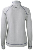 Cutter & Buck CHAMBERS HALF ZIP LADIES grey melange