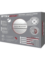 TaylorMade TP5x Stripe white 2026