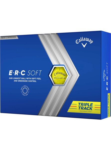 Callaway ERC SOFT Triple Track Gelb