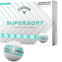 Callaway SUPERSOFT DIST STRP TEAL DECORATED
