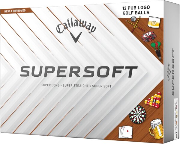 Callaway SUPERSOFT PUB DECORATED