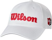 Wilson Staff PRO TOUR HAT WHITE / RED [OS]