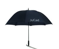 JuCad GOLFSCHIRM mit Stift, schwarz