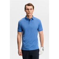 J. Lindeberg KV Print Polo Federal Blue