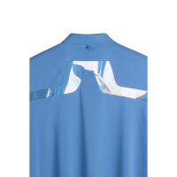 J. Lindeberg KV Print Polo Federal Blue