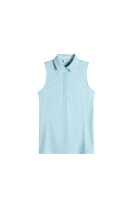 J. Lindeberg Dena Sleeveless Polo Forget-Me-Not