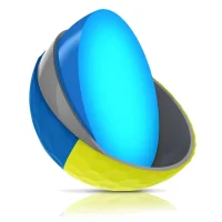 Srixon Q-Star Tour Divide brite-yellow/blue