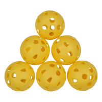 Masters Airflow XP Practice Balls Yellow pack 6 [6er]
