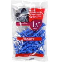 Masters Plastic Step Tees 1 1/2 Blue [30 St.]