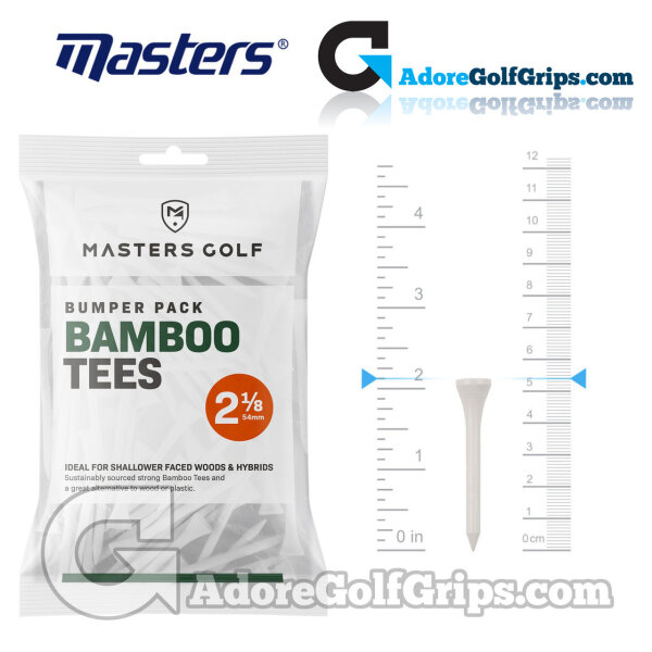 Masters Bamboo Tees 2 1/8 Bumper Bag White Bag 130