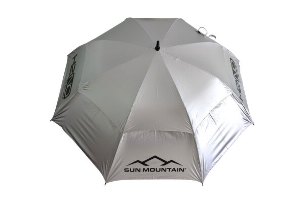 Sun Mountain UV Umbrella Chrome Orange