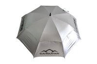 Sun Mountain UV Umbrella Chrome Orange