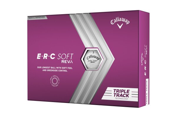 Callaway ERC Soft Reva Triple Track Golfbälle [12 St]