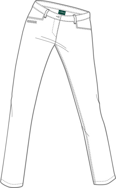 Chervó Trousers WOMAN SONORA BIANCO OTTICO