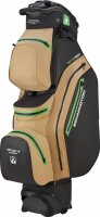 Bennington QO14 waterproof Cartbag beige/schwarz/lime