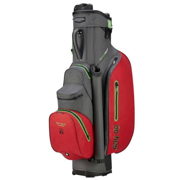 Bennington QO9 waterproof Cartbag grey/red/green