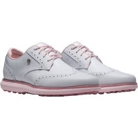 FootJoy Wms TRADITIONS SPIKELESS WHITE/WHITE/PINK