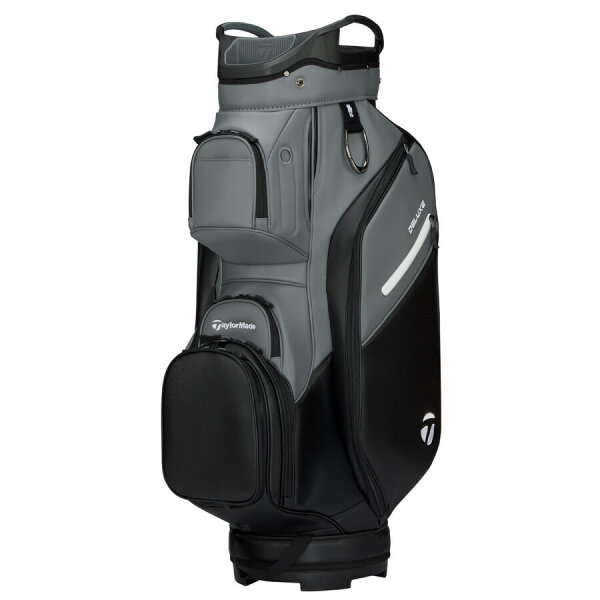 TaylorMade Deluxe Cart Bag 26 BLK/GRY