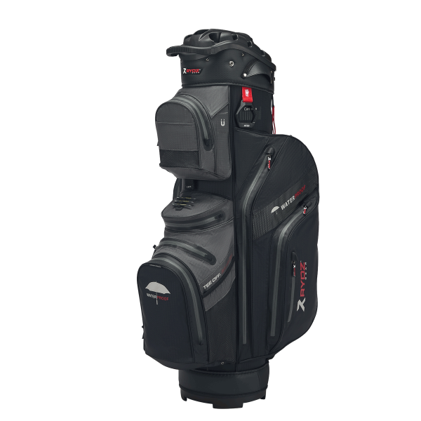 RYDZ Navigator Cartbag QO 14-Hole Waterproof  Navy / Silver