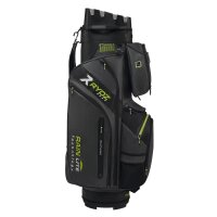 RYDZ Big Rick Cartbag Organizer 14-Hole Water Resistant  Charcoal / Black / Lime