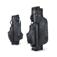 RYDZ Lucky Nine Cartbag Oganizer 9-Hole Water Resistant  Black / Charcoal