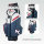 RYDZ Lucky Nine Cartbag Oganizer 9-Hole Water Resistant  Navy / White / Red