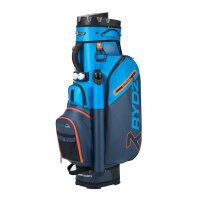 RYDZ Lucky Nine Cartbag Oganizer 9-Hole Water Resistant  Navy / Light Blue / Orange