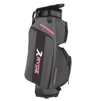 RYDZ Firebee Cartbag 14-Way Water Resistant  Grey / Black / Pink