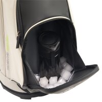 RYDZ Firebee Cartbag 14-Way Water Resistant  Silver / Black / Lime