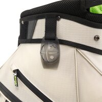 RYDZ Firebee Cartbag 14-Way Water Resistant  Silver / Black / Lime