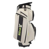 RYDZ Firebee Cartbag 14-Way Water Resistant  Silver / Black / Lime
