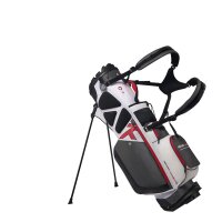 RYDZ Sidekick Standbag 9-Hole Water Resistant  Charcoal / White / Red